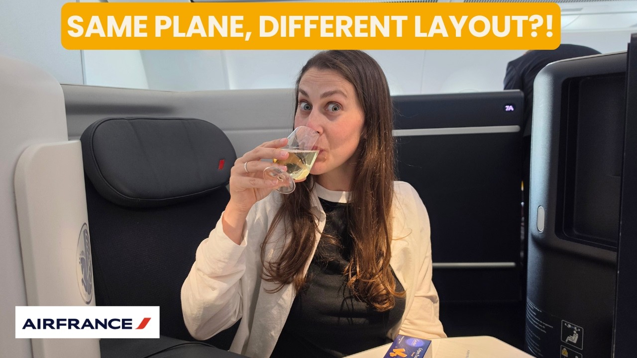 Обзор ночного перелета бизнес-класса на самолете A350 авиакомпании Air France (Ньюарк &mdash; Париж)