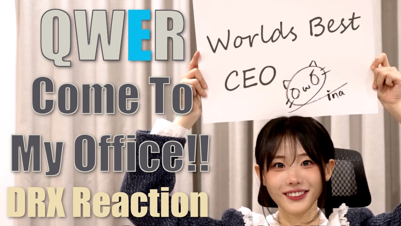 QWER | Hina Takes Over The E-Sport Scene - CEO Nayoung Ep. 1 Reaction
