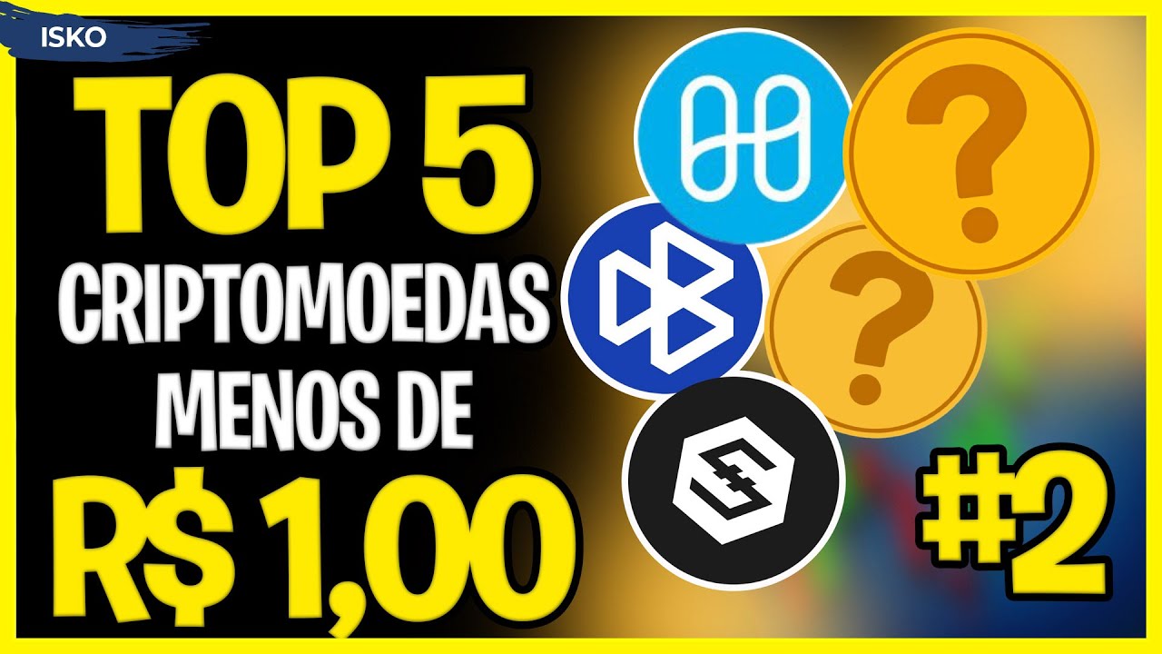5 CRIPTOMEDAS MENOS DE 1 REAL COM POTENCIAL PRA SUBIR [PARTE 2]