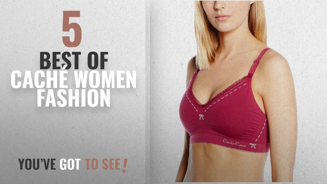 Cach&eacute; Women Fashion [2018 Best Sellers]: Cache Coeur Seamless Illusion Maternity and Nursing Bra