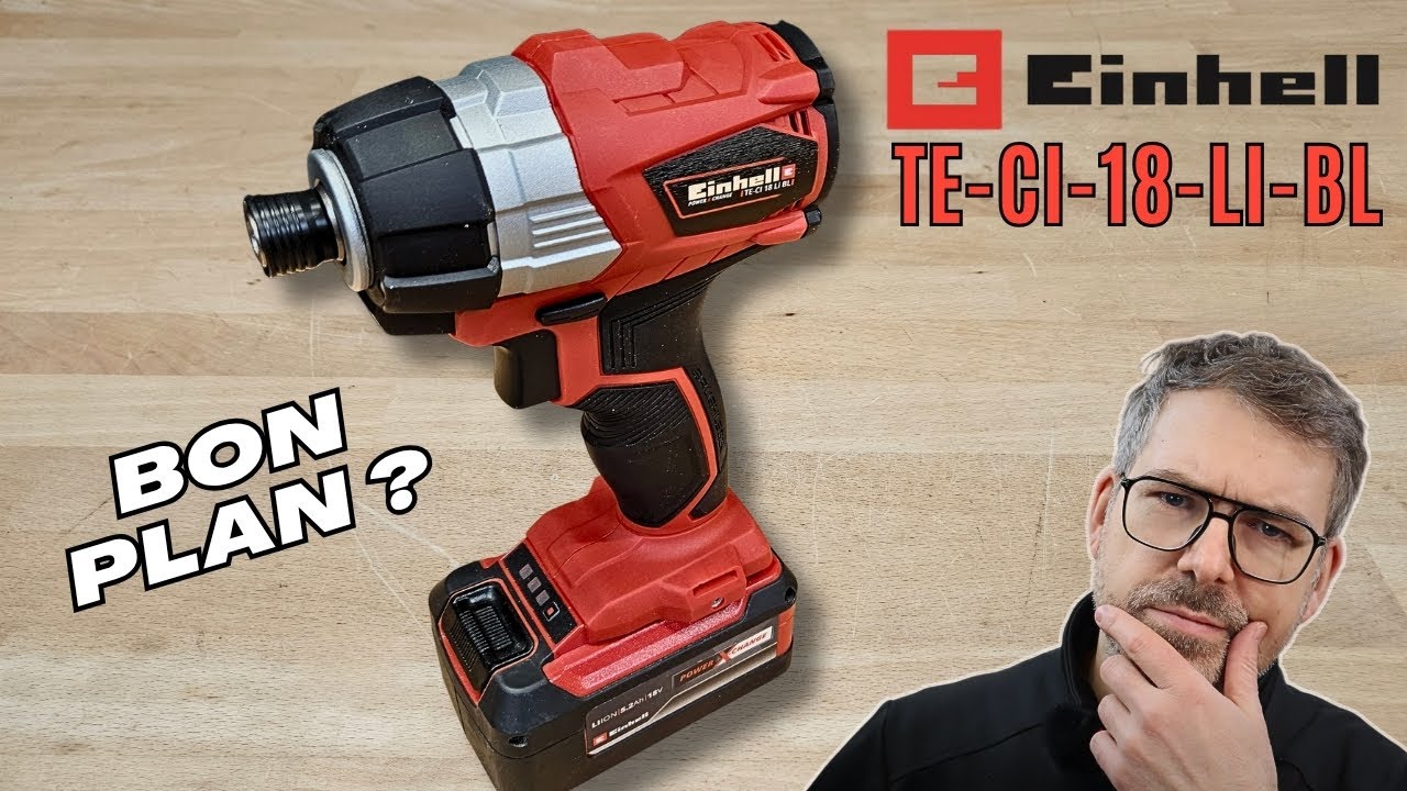 Visseuse à choc Einhell TE Ci 18 Li BL : TEST / AVIS