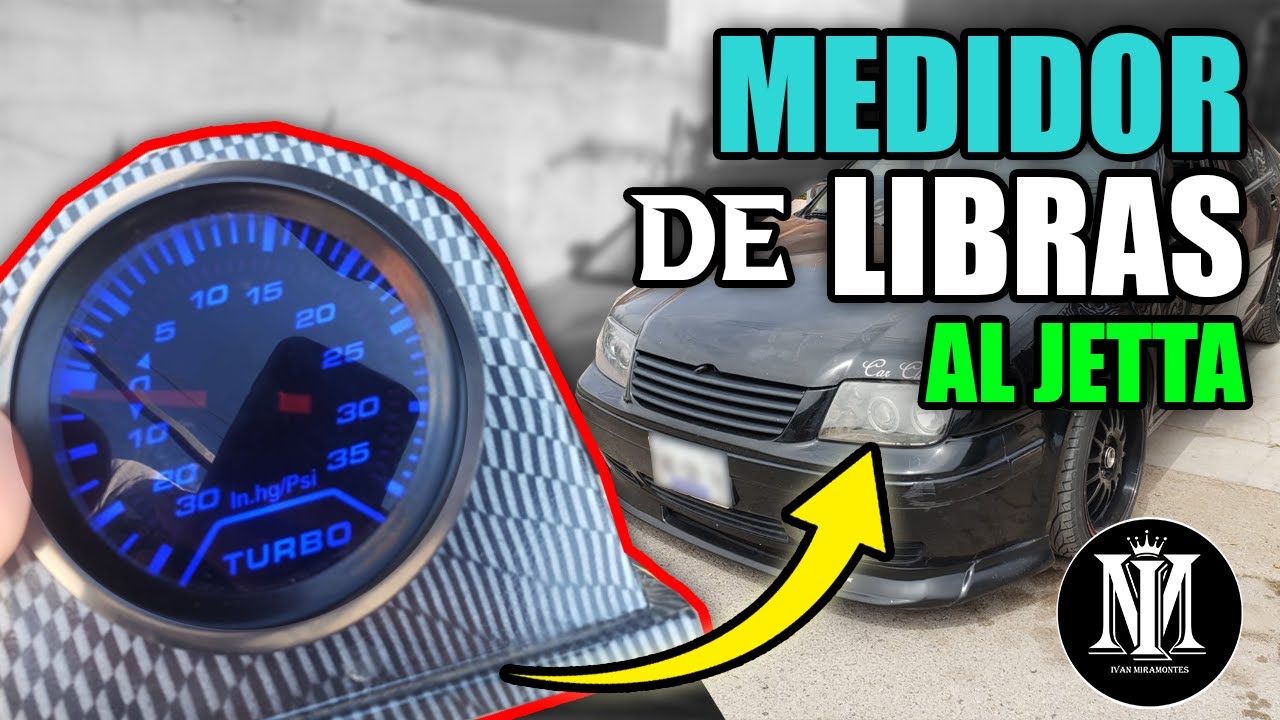Como instalar de medidor Boost / PSI Turbo al Jetta 1.8Turbo