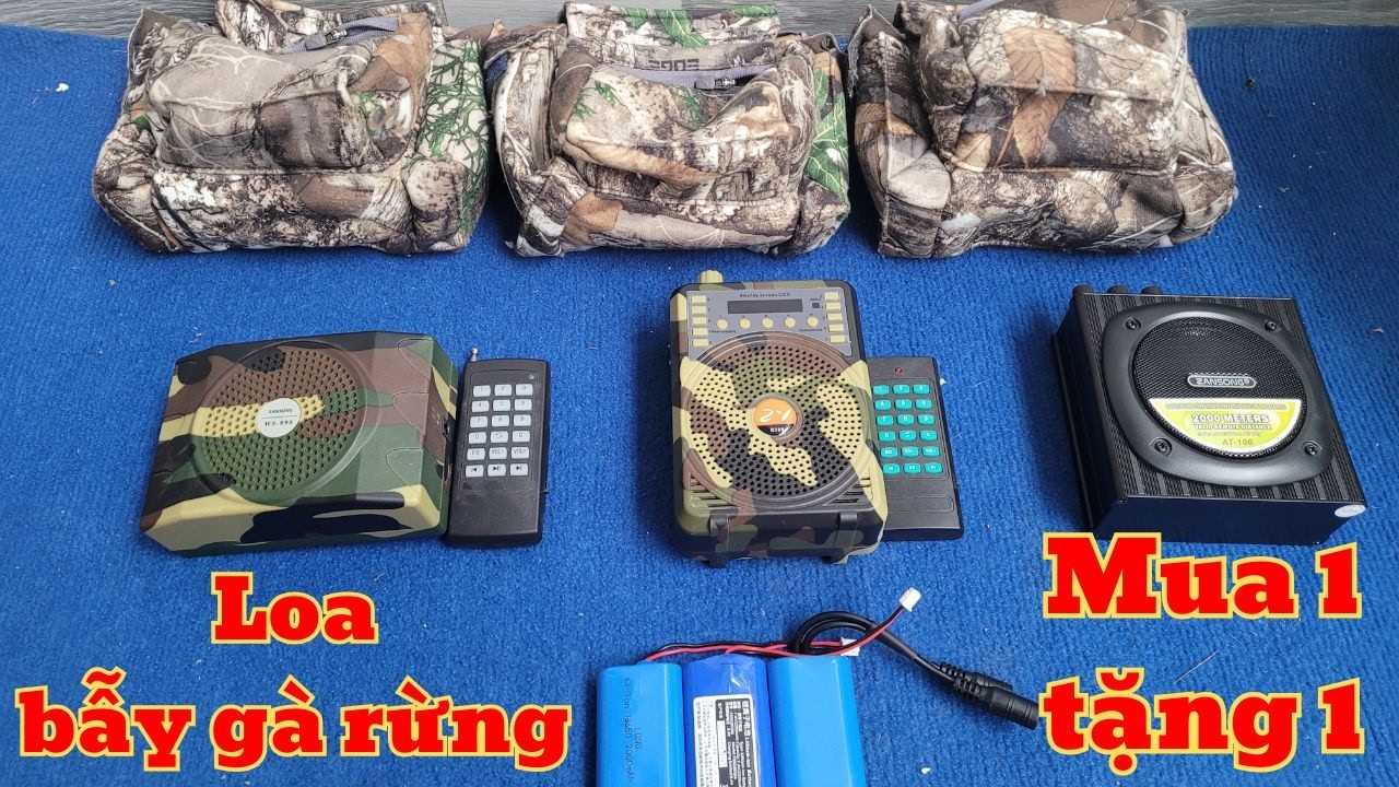 3 Mẫu loa bẫy gà rừng tốt nhất | loa bây chim cao cấp | loa ws898| loa zy 388 | loa at100
