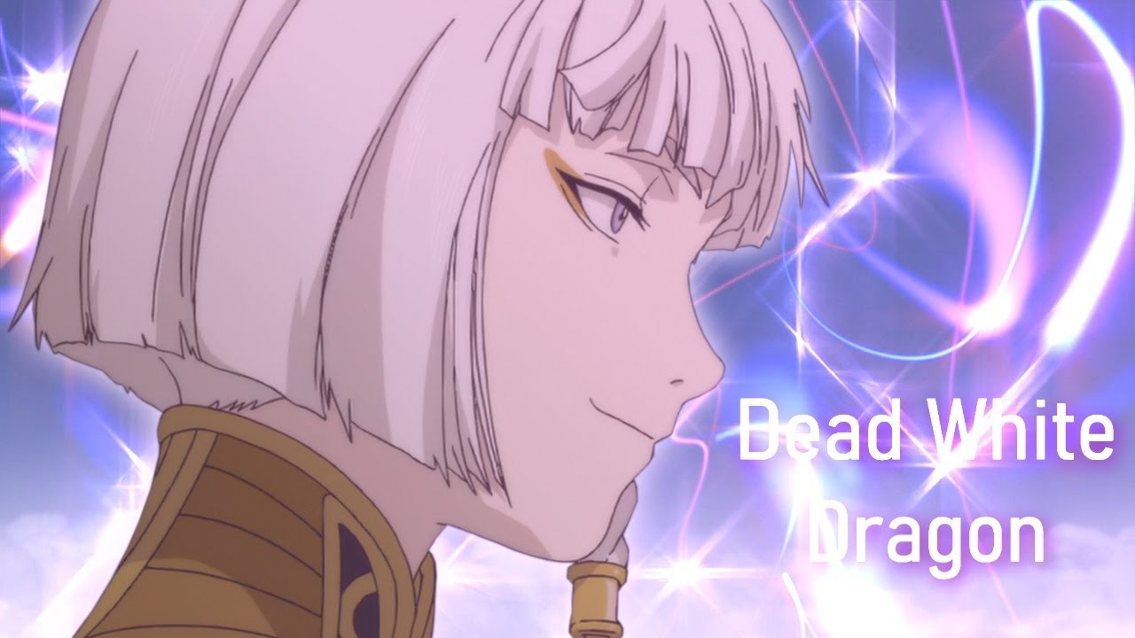 Dead white dragon