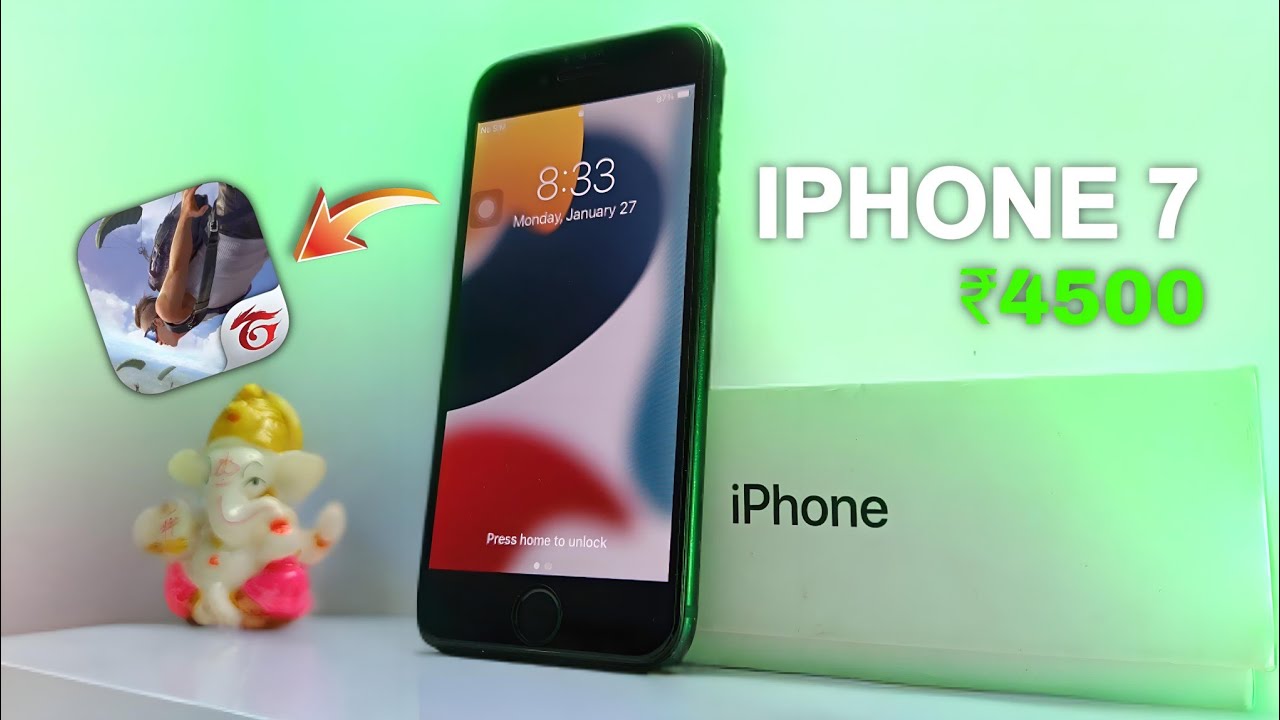 iPhone 7 free fire Gaming test 🔥 Buy or Not in 2025 | Performance,Battery full details in Hindi