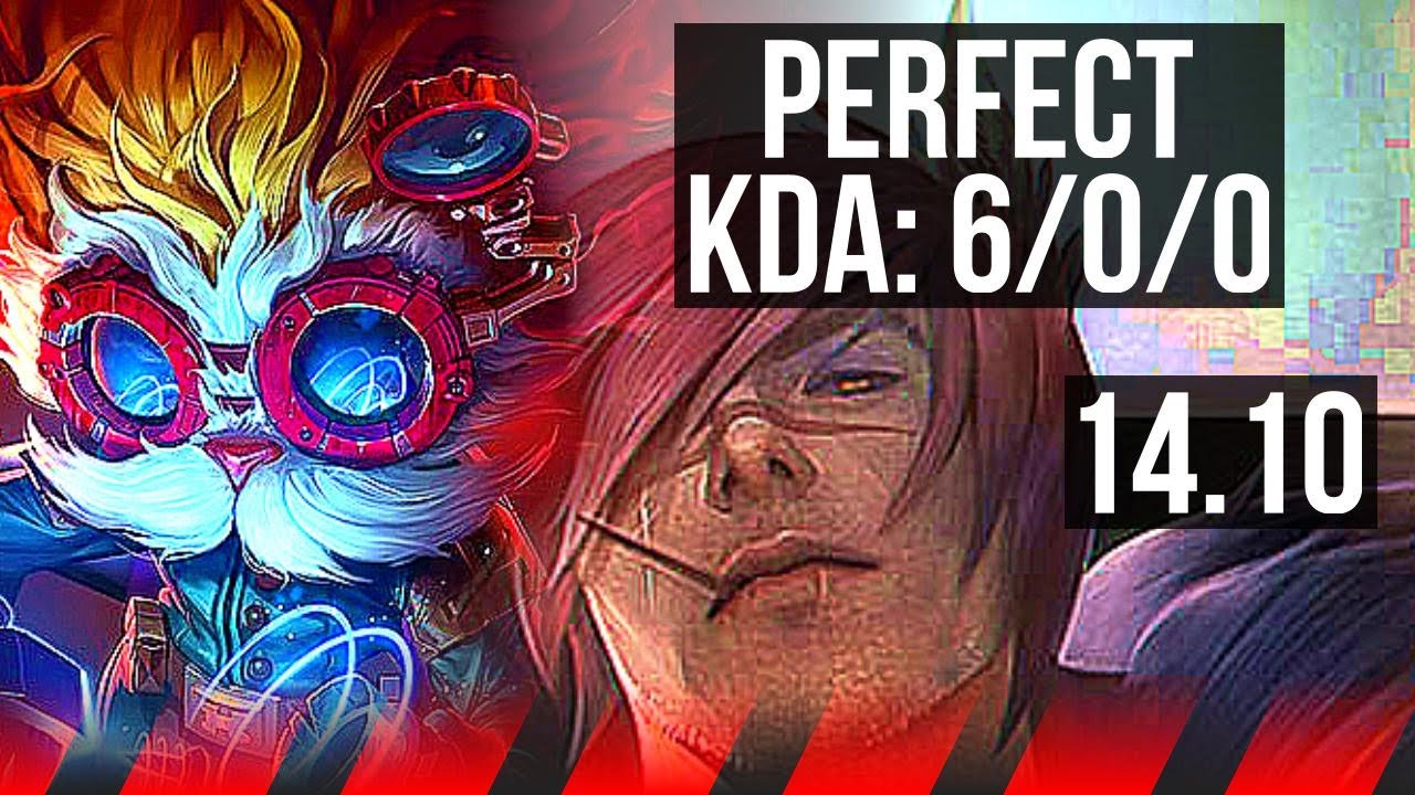 HEIMERDINGER vs SETT (TOP) | 6/0/0, 6 solo kills, Dominating | BR Diamond | 14.10