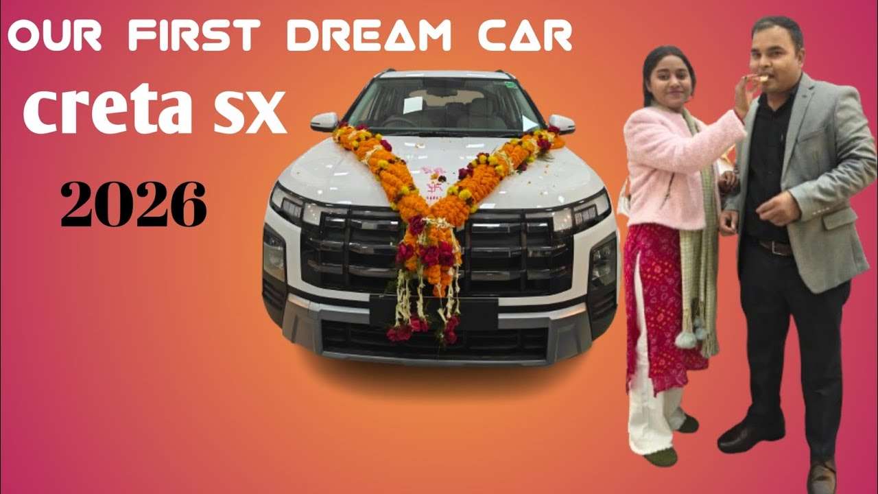 White King Creta SX aa gya apne ghar 🥳🥳etni khushi☺️ Dilevery time..2026New Year 