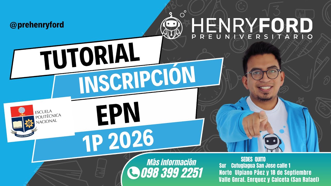 ✅ Tutorial Inscripciones EPN | Primer Periodo 2026