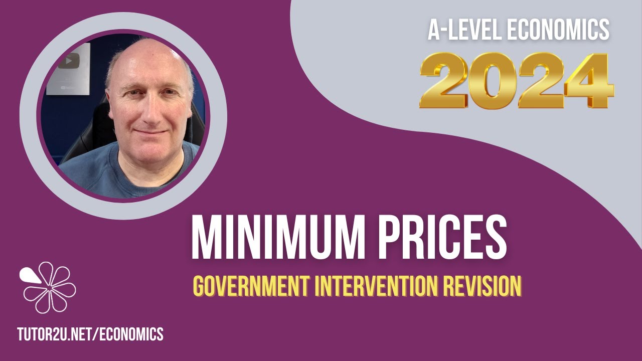 Economics of Minimum Prices I A Level and IB Economics