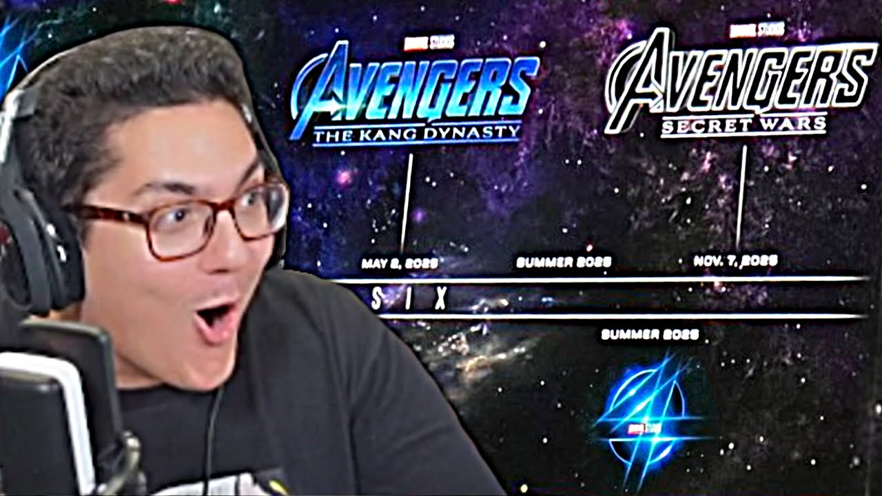 MARVEL STUDIOS PHASE 5 AND 6 ANNOUNCEMENTS REACTION!