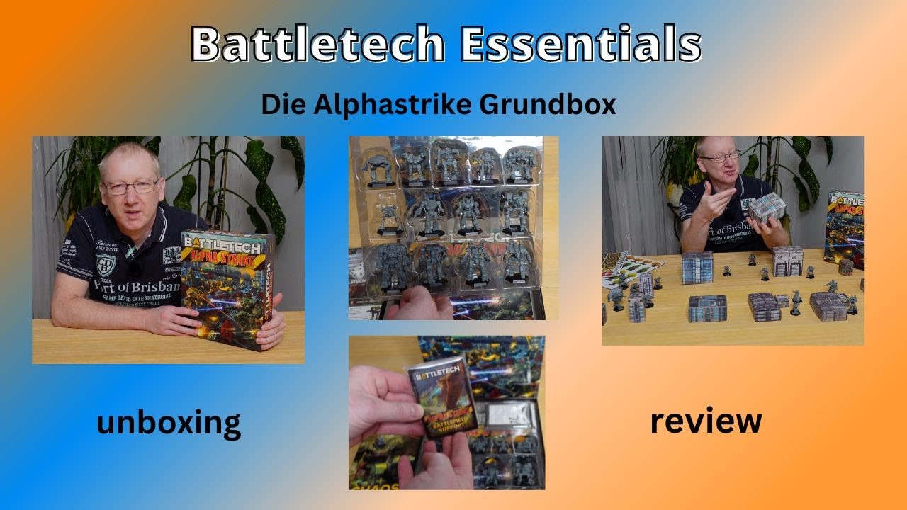 Battletech - Die Alpha Strike Grundbox #unboxing #review