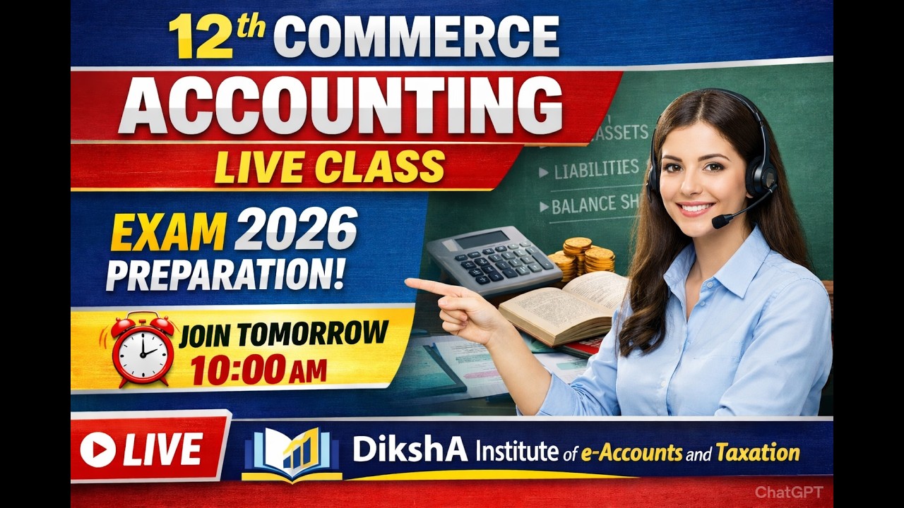 12 Accounting Class live Exam preparation # commerce class up board  CBSC Board join now  live