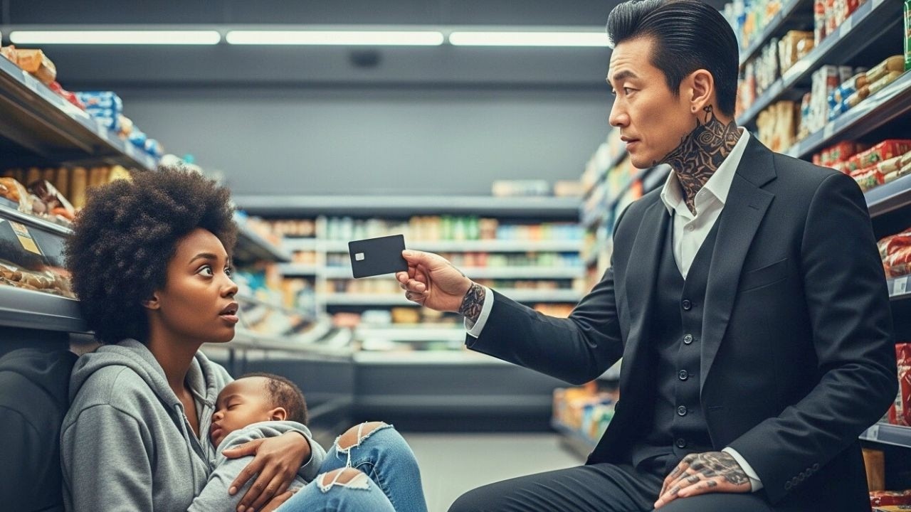 Billionaire Mafia Boss gave Homeless single Mom limited credit card-What She did left him speechless