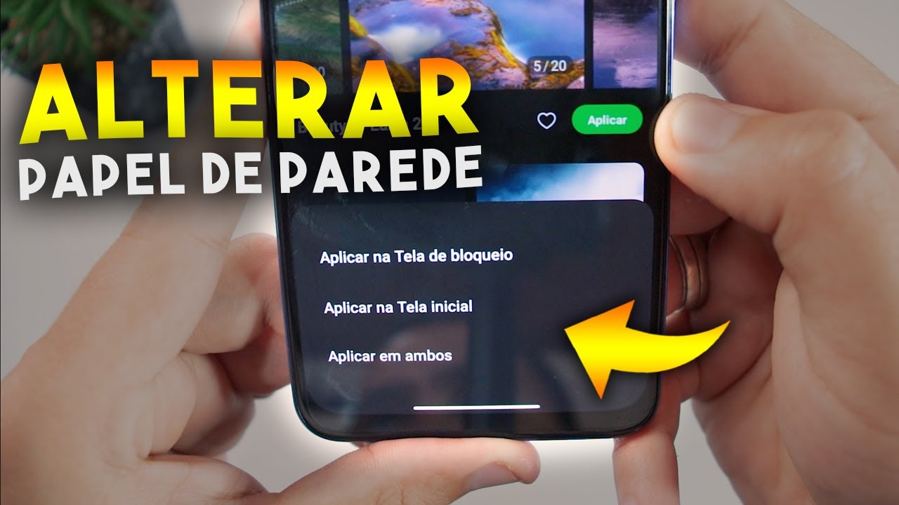 Como ALTERAR PAPEL DE PAREDE da TELA INICIAL e BLOQUEIO da XIAOMI (MIUI 14)