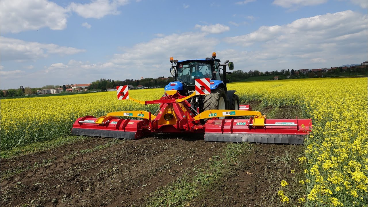 INO Flail mower DUPLEX DOMINATOR 800 and DOMINATOR 280