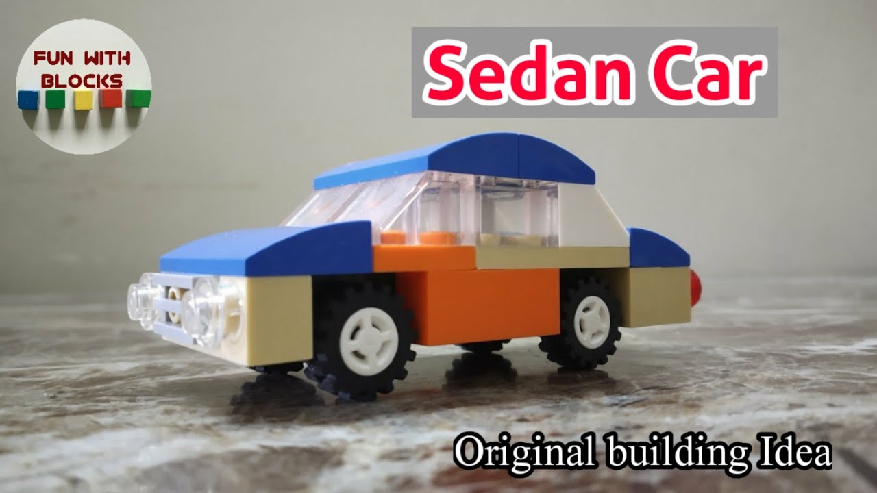 Lego classic 10715 Sedan Car Building Instructions