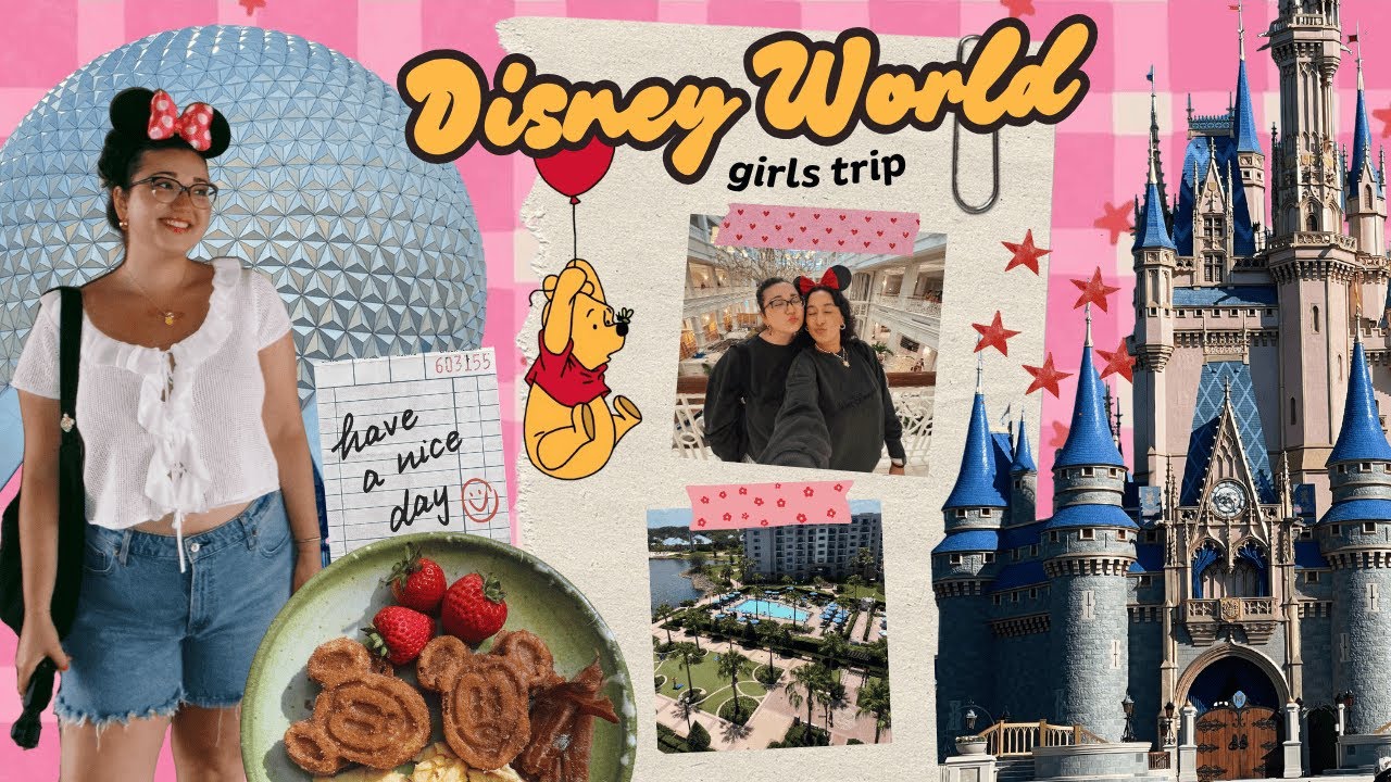 disney world vlog 💫 girls trip ep. 2!! riviera resort, magic kingdom, epcot, pins & churro waffles