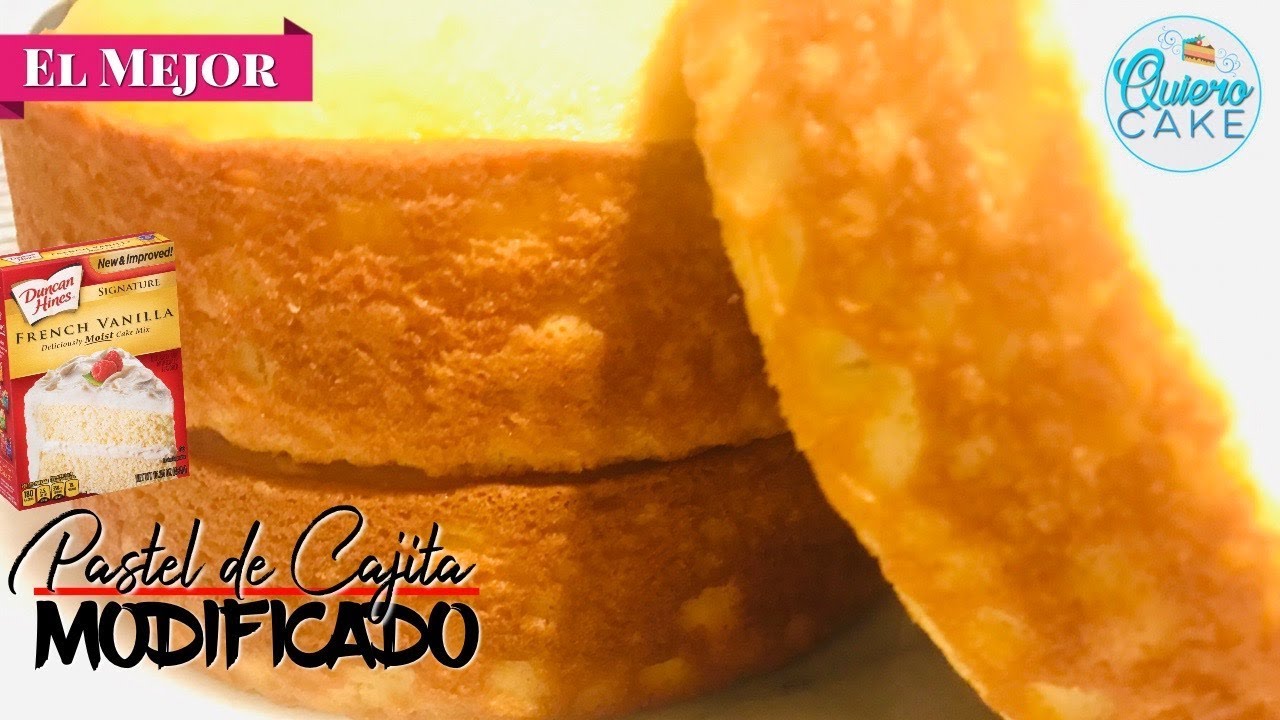 Pastel de Cajita Modificado (El Mejor) | Quiero Cake