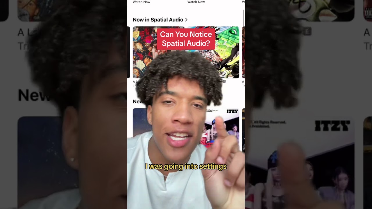 I don't notice spatial audio?? #carterpcs #tech #techtok #spatialaudio #apple #iphone #airpodspro