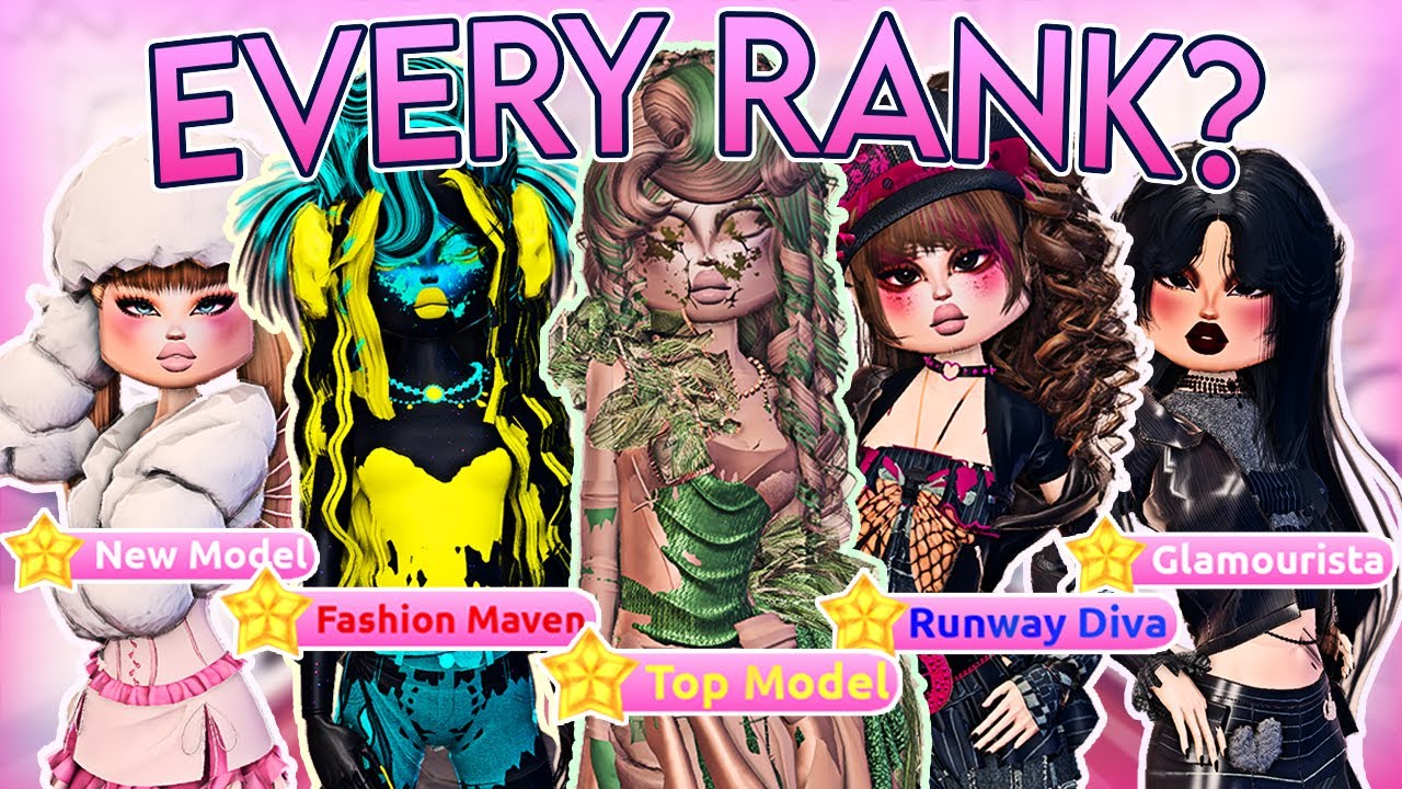 *DRESSING UP* as *EVERY DTI RANK* in DRESS TO IMPRESS!! | Roblox
