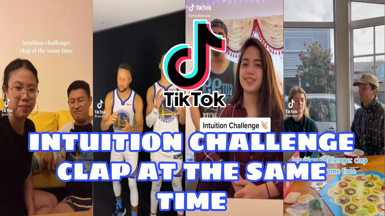 INTUITION CHALLENGE (clap at the same time) PART 1 | TIKTOK COMPILATION