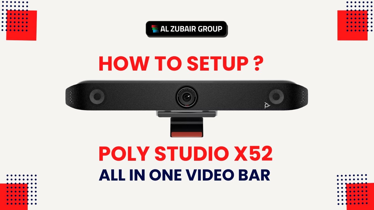Poly Studio X52 Setup Guide: Quick and Easy Installation  #PolyStudioX52