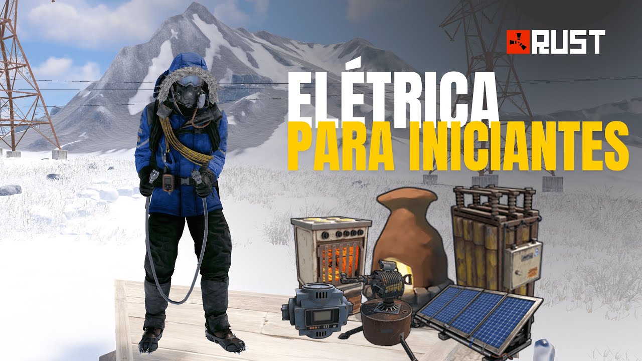 Tutorial Básico de Elétrica + Sentrys  + Automação de fornalhas RUST 2024