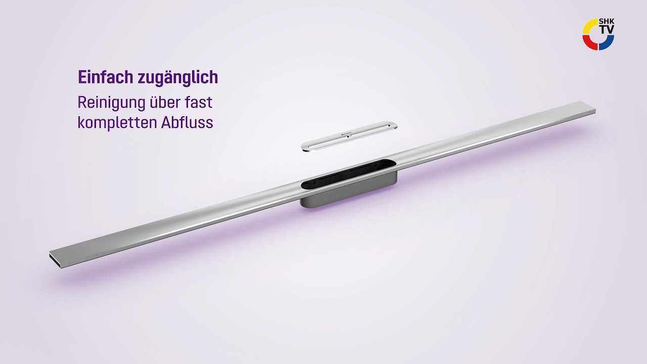 Kessel: Duschrinne Linearis Infinity | SHK-TV Produkt