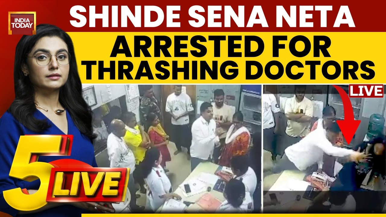 LIVE: Shiv Sena Corporator Ramesh Mhatre Arrested For Assaulting Doctors, Nurse In Hospital