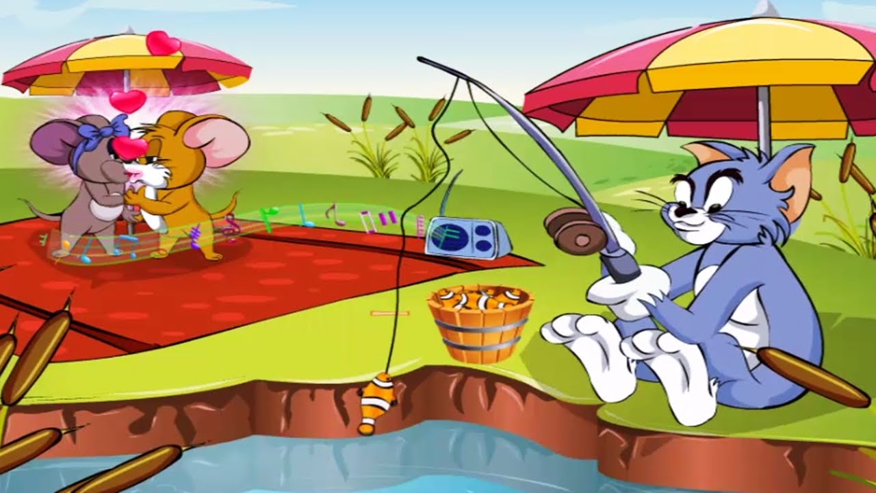 Tom and Jerry Movie Game for Kids - Jerry Kissing - Cartoon Game HD
