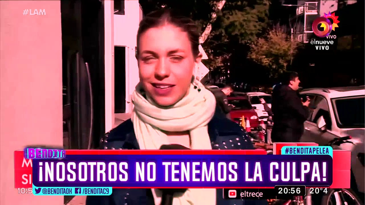 ¡Nosotros no tenemos la culpa!