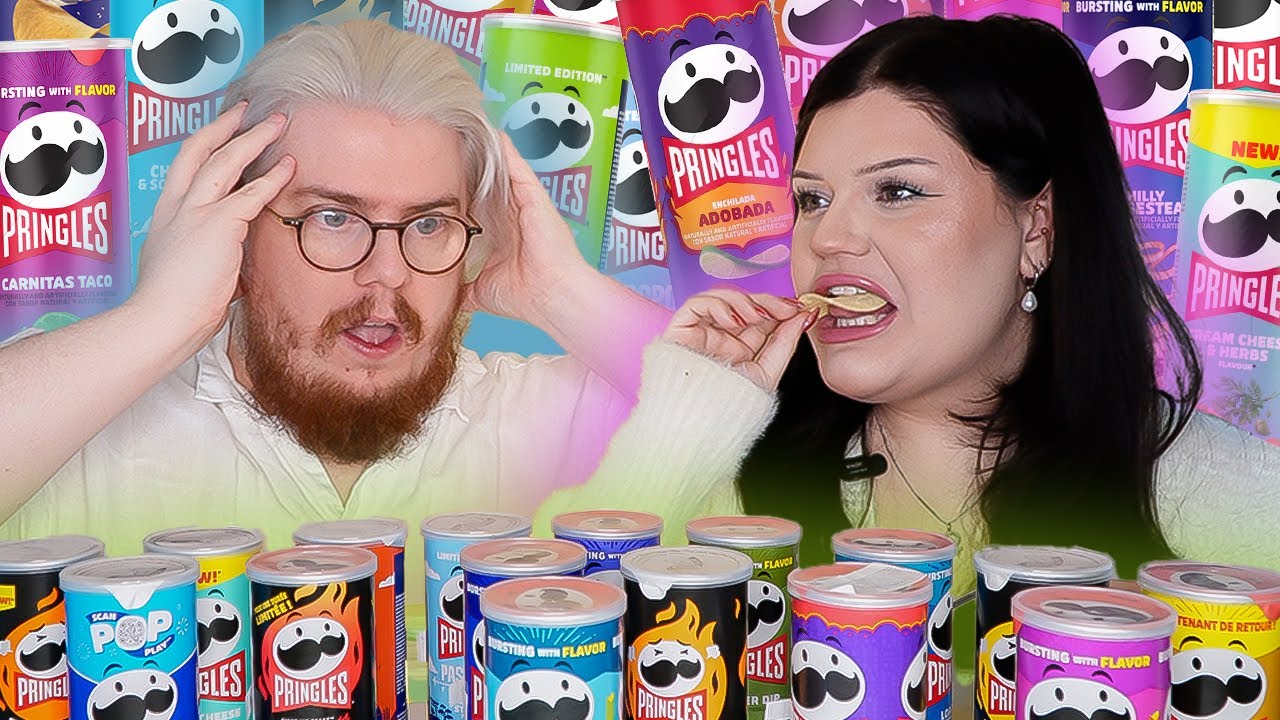VI TESTAR ALLA PRINGLES SMAKER