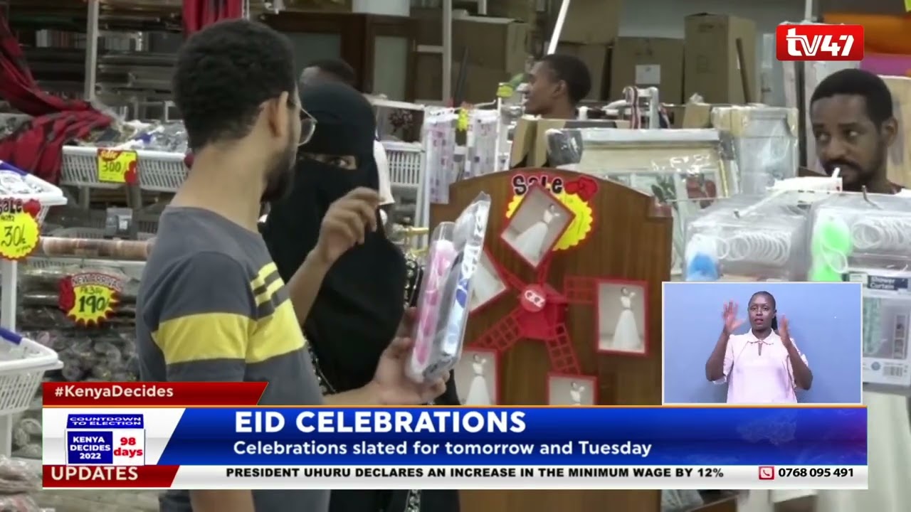 Muslims prepare for Eid celebrations