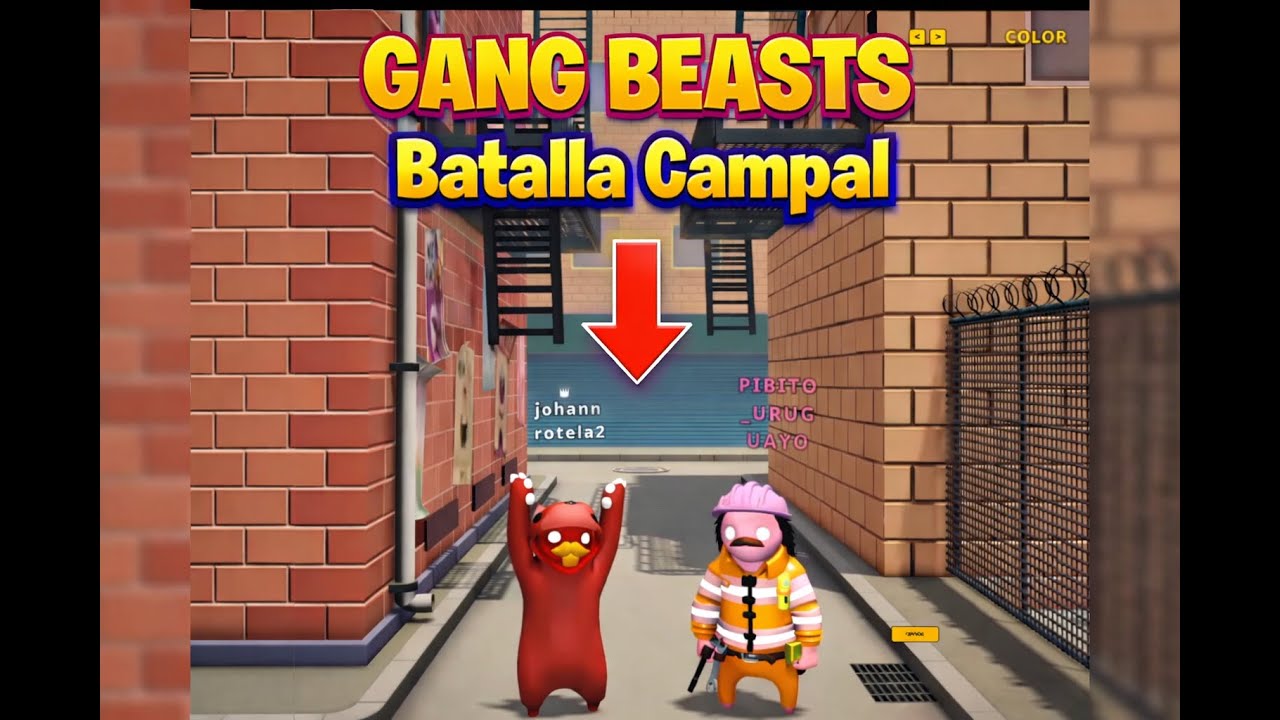 BATALLA DE ANIMALES - GANG BEASTS