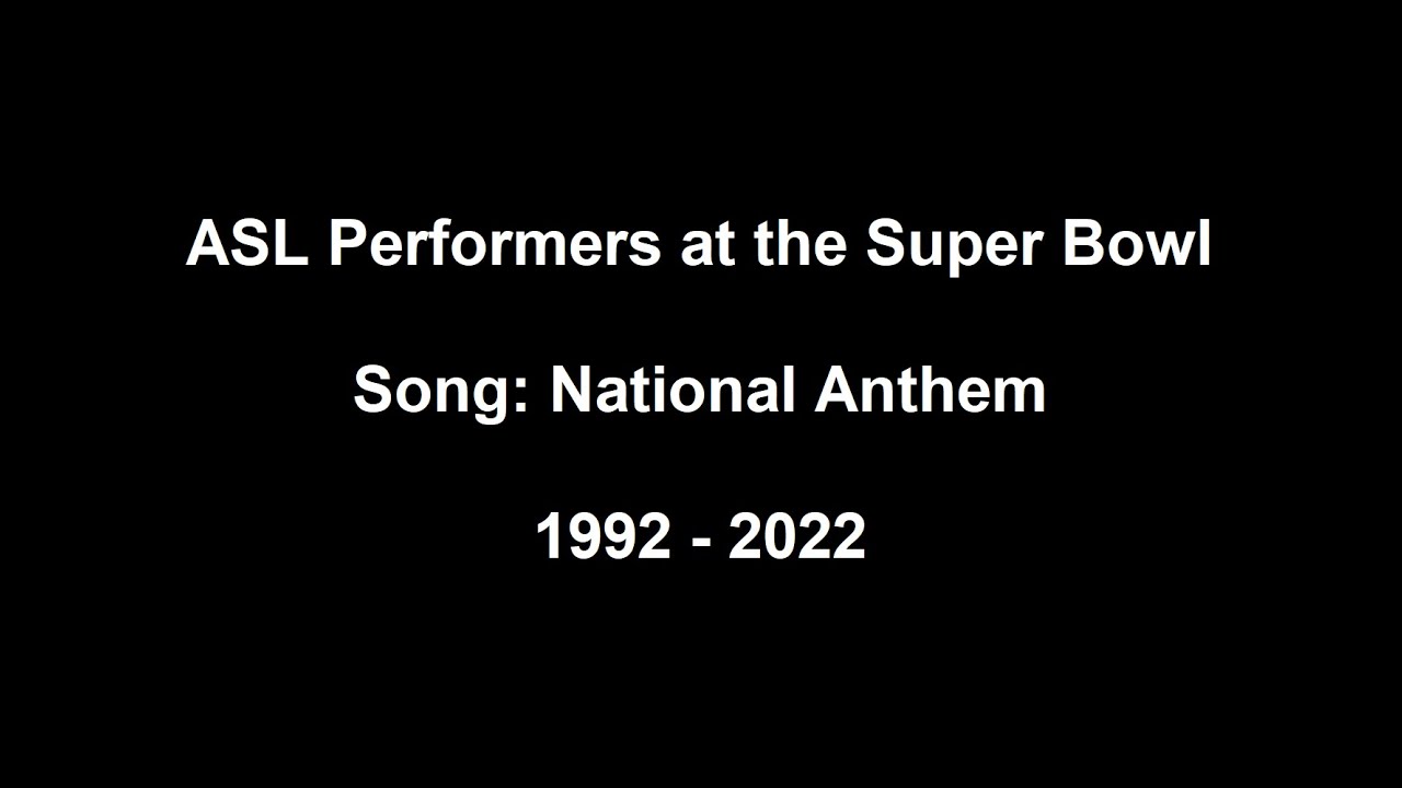 [CC] History of ASL Performers at the Super Bowl (compilation)