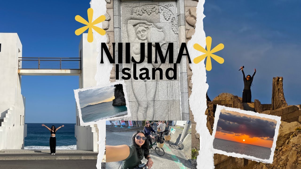 Island Life in Niijima | Cycling Quiet Roads & Sunset Views