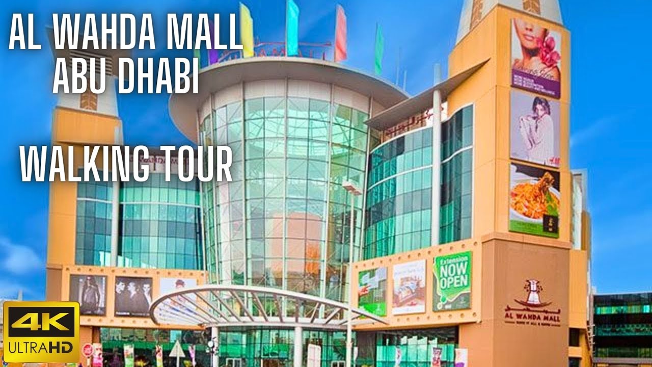 Al Wahda Mall Abu Dhabi: 4K Walking Tour of the Biggest Mall in Abu Dhabi