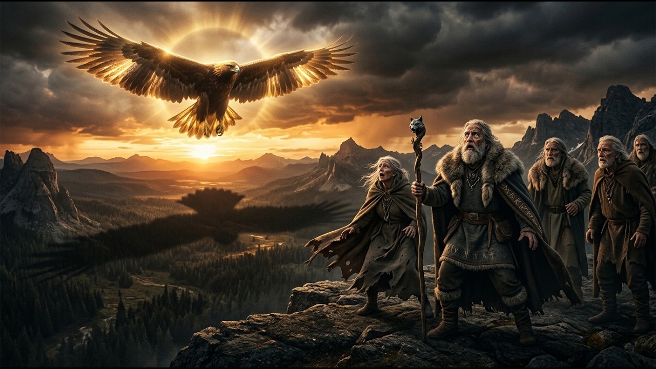 A Golden Eagle Circled Above the Pack Lands — The Elders Looked Afraid