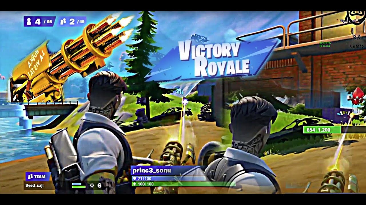 Mythic Minigun is OP !!