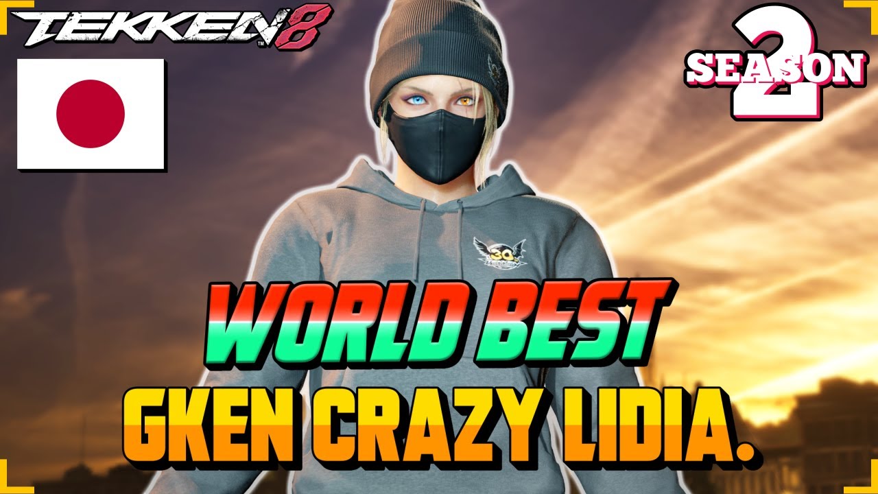 Tekken 8 – GKEN World Best LIDIA Gameplay – High Level Domination!