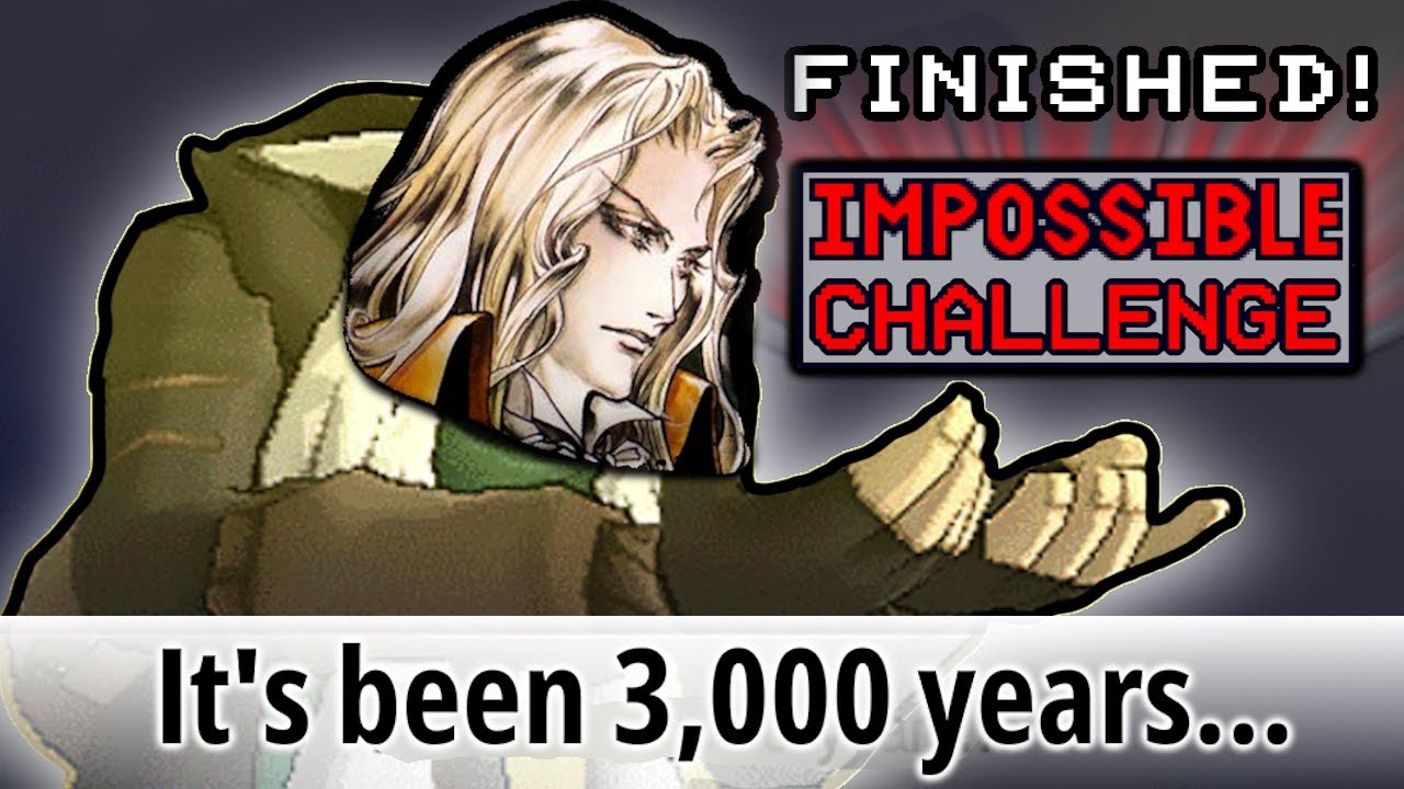 I Finally Beat The HARDEST Challenge in SotN - (not) Impossible Challenge
