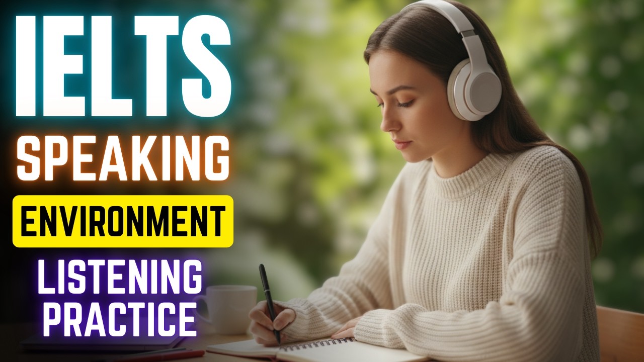 IELTS Speaking Topic (Environment) || Learn English With Podcast