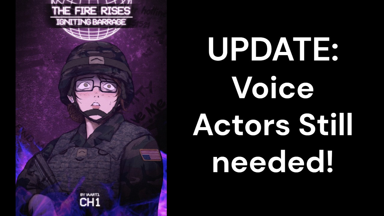 [CASTING CALL] Voice Actors Needed! TFR Igniting Barrage (by IaArt1) Dub UPDATE