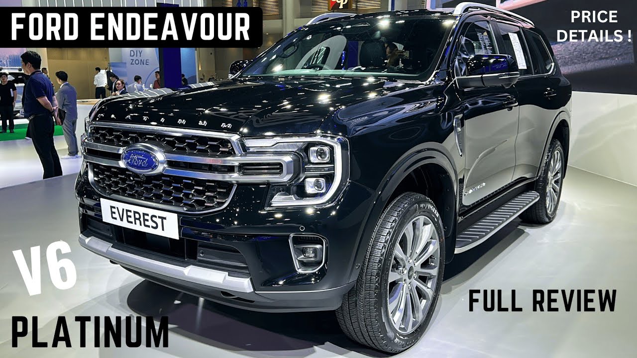 2025 Ford Endeavour V6 Platinum 7-Seater SUV | BIG Sunroof, Engine, Interiors, Features | ENDEAVOUR