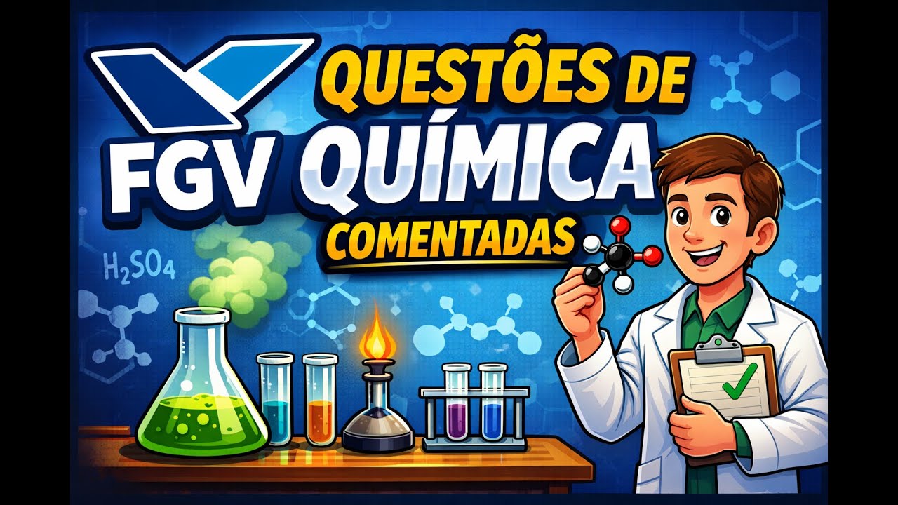 Resolução de questões de Química da FGV