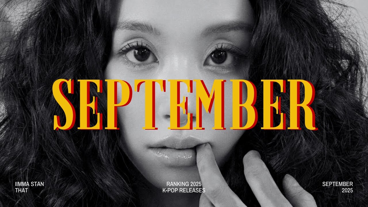 ranking september 2025 k-pop releases