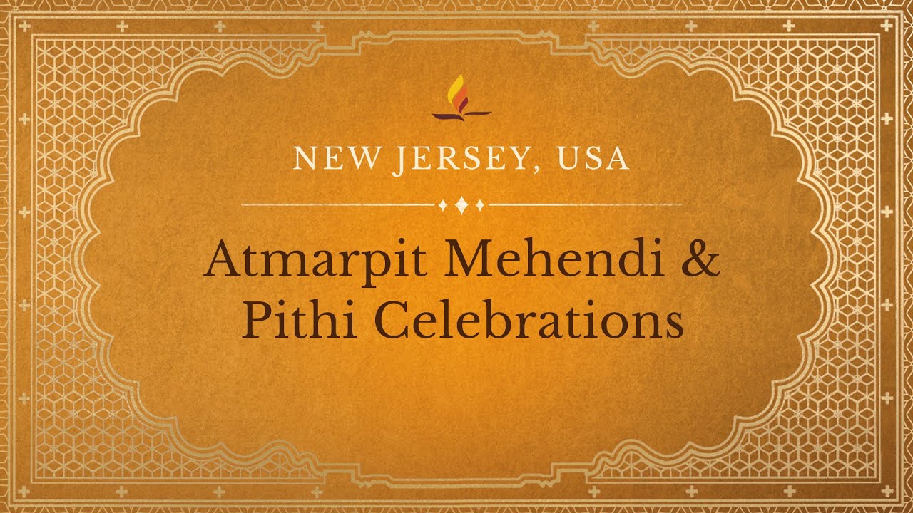 Atmarpit Mehendi and Pithi Celebrations | New Jersey, USA | 18.08.2023
