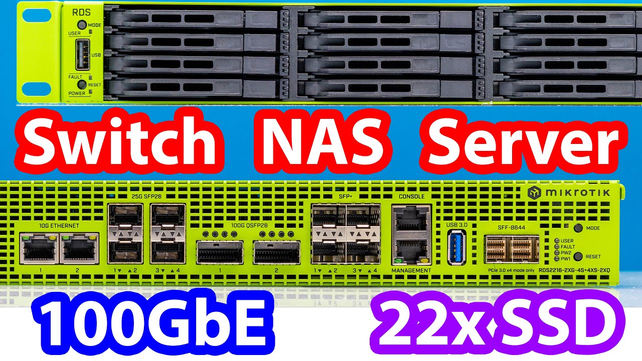 ULTIMATE Switch NAS Server from MikroTik with a Catch
