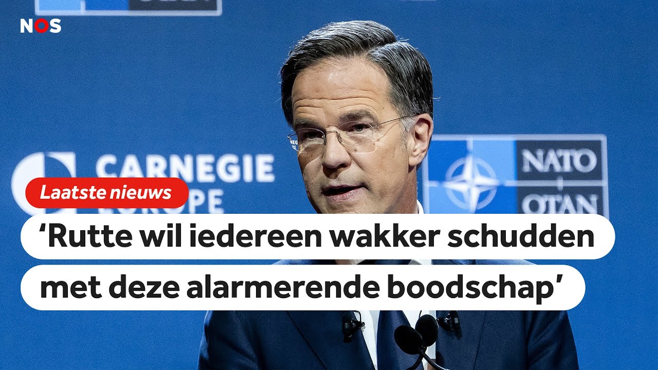 NAVO-baas Rutte: 'Tijd om ons geestelijk voor te bereiden op oorlog'