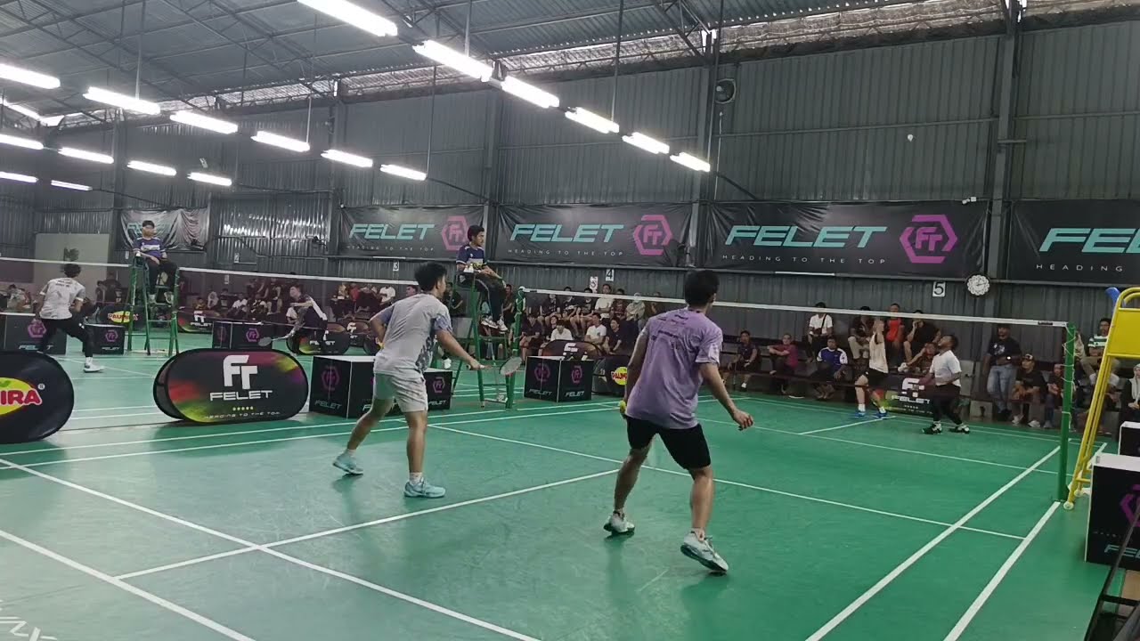 Badminton QF PAU MIRA Men's Double SemiPro - Helmi Zulhaidie / Bilal Vs Wong Yao Pin/ Wong Zhi Kang 